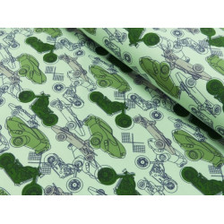 Jersey - Autos Motorräder grün